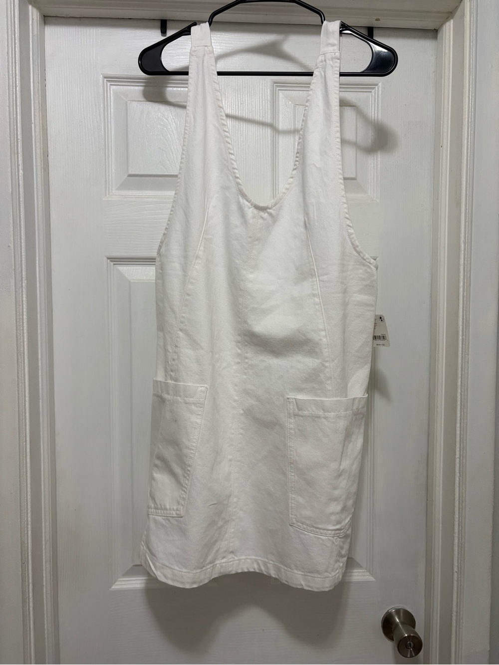 Free People White Dress with Pockets